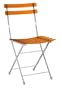 Zuo Modern Cannes Folding Chairs, Set of 4, Orange