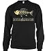 Fillet and Release Mens Thermal, Hilarious Funny Fishing Mens Long Sleeve Thermal