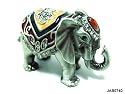 Medium Thai Elephant Bejeweled Trinket Box