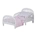 Simmons Furniture Loft Style Toddler 2 in 1 Convertible Bed, White