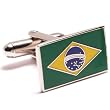 Brazilian Flag Cufflinks