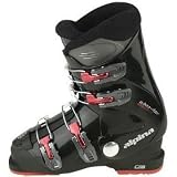 junior kids ski boots US 6.5 NEW mondo 25 black Alpina J4 low s/h