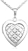 Sterling Silver Heart Locket, 18