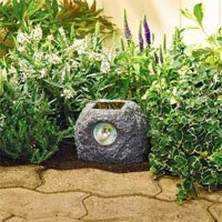 Smart Solar Solar Rock Light - dual amber LED