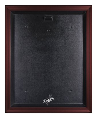 Los Angeles Dodgers Mahogany Framed MLB Jersey Display Case