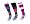 WACKY SOX Smooth As Ice Socken Unisex - 3 Paare