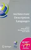 Architecture Description Languages: IFIP TC 2 Workshop on Architecture Description Languages 41KzQUvVswL. SL160 Architecture Description Languages: IFIP TC 2 Workshop on Architecture Description Languages