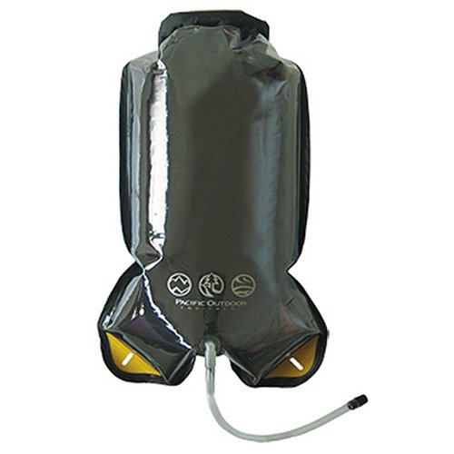 PACIFIC OUTDOOR(パシフィックアウトドア) WET/DRY SACK 5 ウェット ドライ サック 5 ドライバッグ クリア/ブラック WDSPU1020