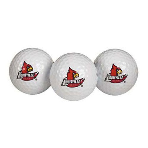Louisville Cardinals Ncaa Golf Ball 3-pack