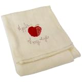Baby Unisex Apple Of My Eye Soft Pram Blanket/Shawl