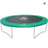 Air Launch Gold 12ft Trampoline Pack Free Fix Kit Ladder Shoe Bag Weather Cover