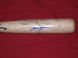 Michael Barrett Autographed Baseball Bat, Toronto Blue Jays, Chicago Cubs, Proof Photo of Michael Signing for Us.