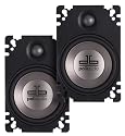 Polk Audio DB461P 4-by-6-Inch Coaxial Plate-Style Speakers (Pair, Black)