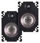 Polk Audio DB461P 4-by-6-Inch Coaxial Plate-Style Speakers (Pair, Black)