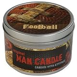 The Original Man Candle Football Scented Humor