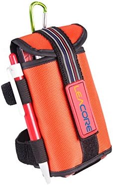 Leacore™Armband Wristbands+ 1 Magic Scarf(random style) for iPhone 6 plus,Samsung Note 3,Note 4, Galaxy S6, S6 Edge, S5, Moto X, LG G2, HTC One M9 or Any Portable Device 6.2"L x 2.95"W or Smaller. Running, Gym, Sports Armpocket