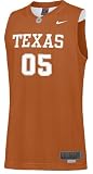 Texas Longhorns #5 Burnt Orange College Basketball Jersey By Nike Team Sports