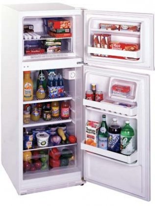 Summit : FF1074 10.3 cu. ft. Top-Freezer Refrigerator, Adjustable Wire Shelves – No Ice Maker White
