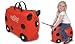 Melissa & Doug Trunki Ruby Rolling Kids Luggage (Red)