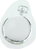 Charles-Hubert, Paris Sterling Silver Quartz Pocket Watch