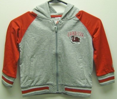Buy South Carolina Toddler Full Zip Hooded Fleece by Colosseum