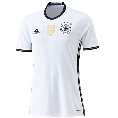 adidas Herren Schweden 3-Streifen EM 2016 Fan-T-Shirt, Yellow/Broyal, 3XL