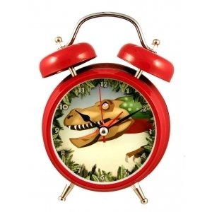 Dinosaur Talking Clock Red T-Rex