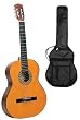 Left Hand - Sunlite GCN-1600G-LH Full Size Classical Acoustic Guitar - Natural w/ Gig Bag