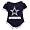 Reebok Dallas Cowboys Navy Blue Infant Logo Bodysuit