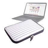 Durable Impact Resistant Protective Silver Memory Foam Laptop Case For Dell Latitude 13.3" & XPS 13 Ultrabook
