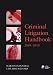 Criminal Litigation Handbook 2009-2010 (Blackstone Legal Practice Course Guide)