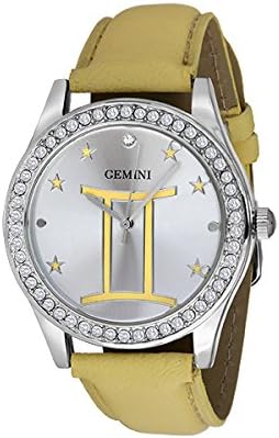 Unisex Crystal Zodiac Horoscope Watch- Gemini