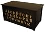 ABC Toy Box - Espresso (Espresso) (21"H x 41"W x 21"D)