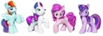 My Little Pony 4er Packung