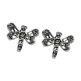 Dragonflies - Stud Earrings Sterling Silver