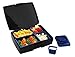 Laptop Lunches Bento-ware Bento Lunch Box with BPA-Free, Leak-proof Containers, Black/Blue