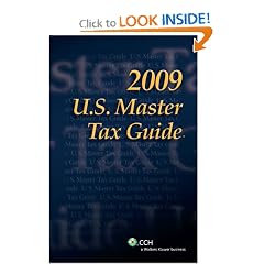 U.S. Master Tax Guide--Hardbound Edition (2009)