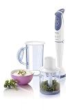 Philips HR1363 Hand Blender with Beaker & Chopper Accessory