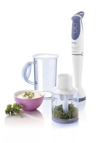Philips HR1363 Hand Blender with Beaker & Chopper Accessory