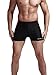 Neleus Men's Solid Splice Square Leg Swimwear