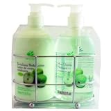 New - Spa Apple Hand Soap & Lotion Gift Caddy Set Case Pack 36 - 7308088