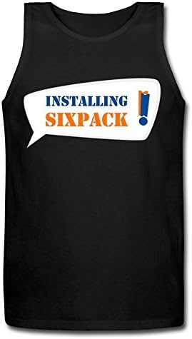 Tank Tops Installing Sixpack Man Bodybuilding S