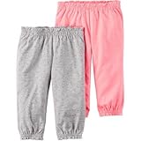 Carter's(カーターズ) 2パックパンツ ピンク ボトムスパンツ 6ヶ月【並行輸入】