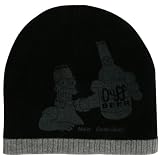 Homer With Duff Beer Spraypaint Beanie