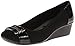 Anne Klein Sport Women's 7 Detoni Fabric Wedge Pump, Black, 10 M US