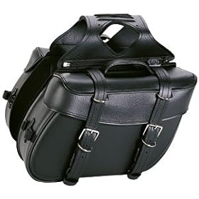 Tourmaster Cruiser II Slant Saddlebag Black Large