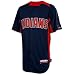 MLB Cleveland Indians Short Sleeve Authentic Button Front Batting Practice