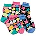 Little Miss Matched Kids Anklet Socks (Set of 3)