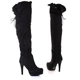 Woman's Shoes, Boots, Synthetic high-quality leather look, S1007-01