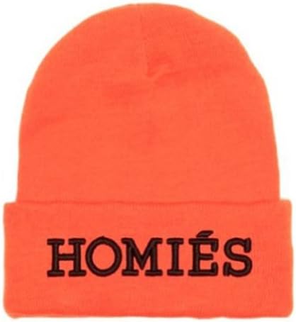 Homies Knit Beanie Hats (orange)